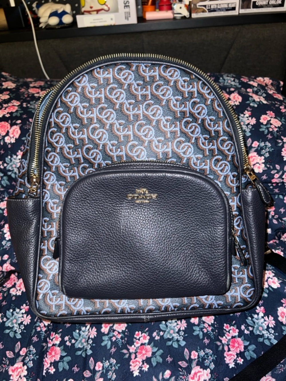 Coach mini backpack